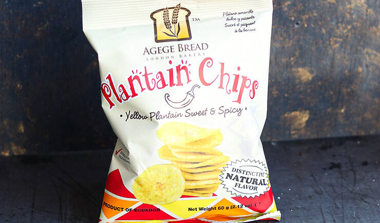Agege plantain chips (yellow plantain sweet & spicy)